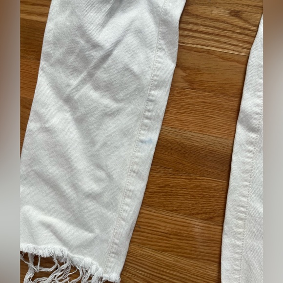 Levi size 27 wedgie straight white jean - Picture 5 of 5